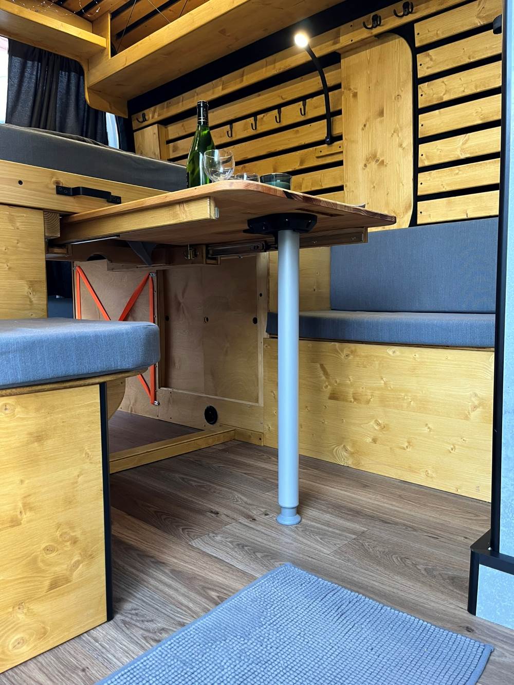 Vestavba karavanu — hotový projekt