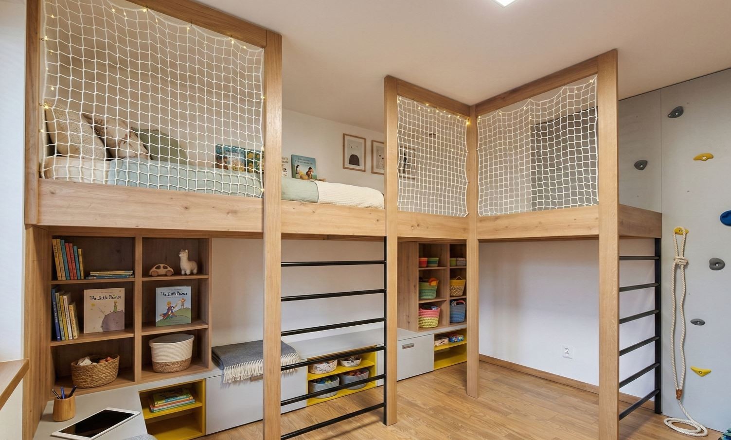 Postel z masivu — návrh a realizace